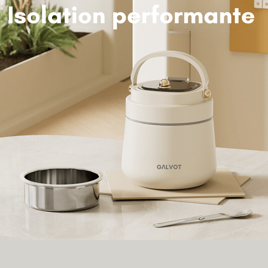 GALVOT boite de repas Boîte repas isotherme LunchFLEX 1,2L