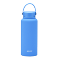 Gourde isotherme 1L  en acier inoxydable, couleur Bleu Majorelle