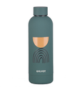 Gourde Isotherme 500 ml StyleTherm GeoGlow – Vue de face avec design géométrique moderne.