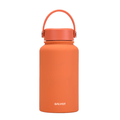 Gourde isotherme 1L en acier inoxydable, couleur Orange Pop