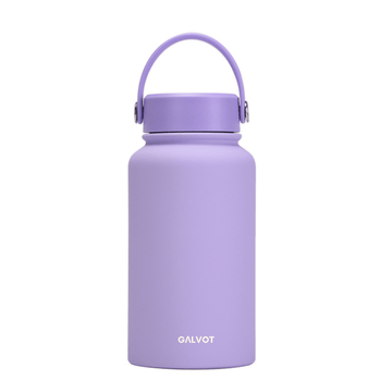 Gourde isotherme 1L  en acier inoxydable, couleur  Violet Wine