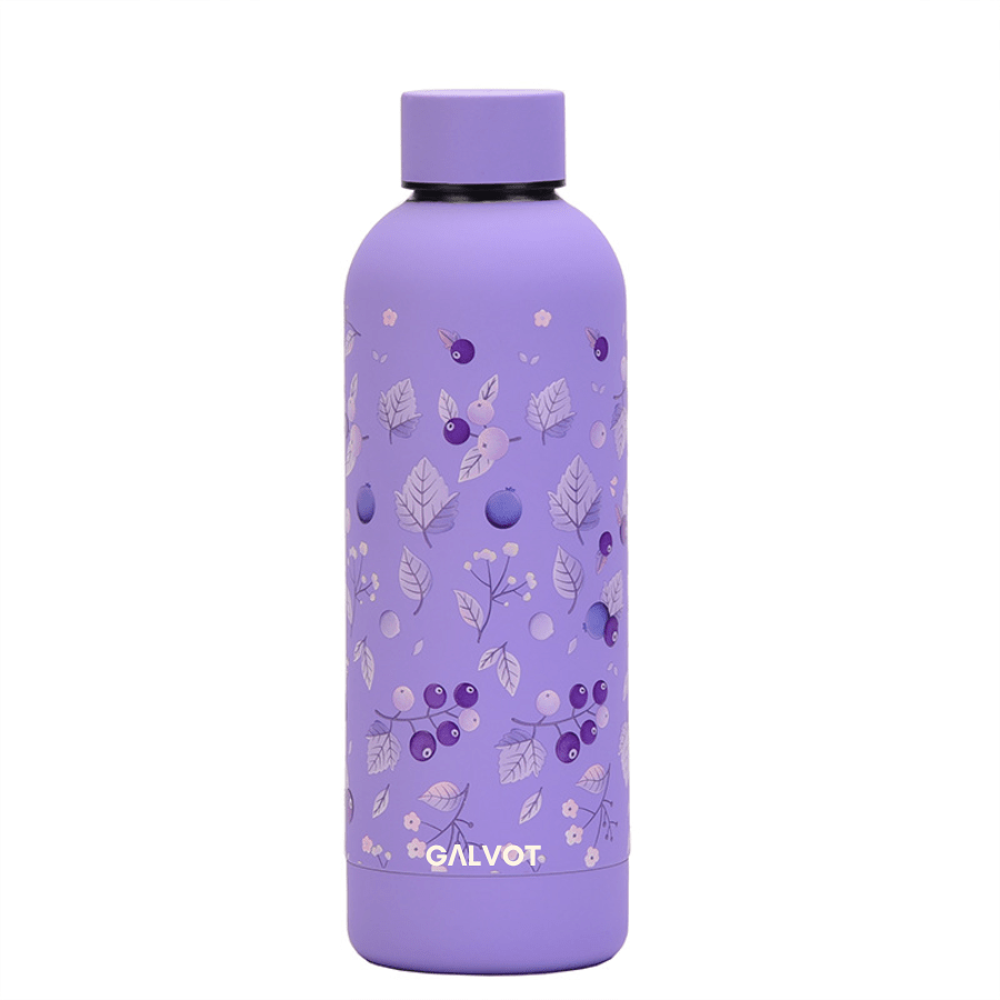 GALVOT Gourde Isotherme Violet Wine Gourde Isotherme  500 ML StyleTherm Bleu Atlas