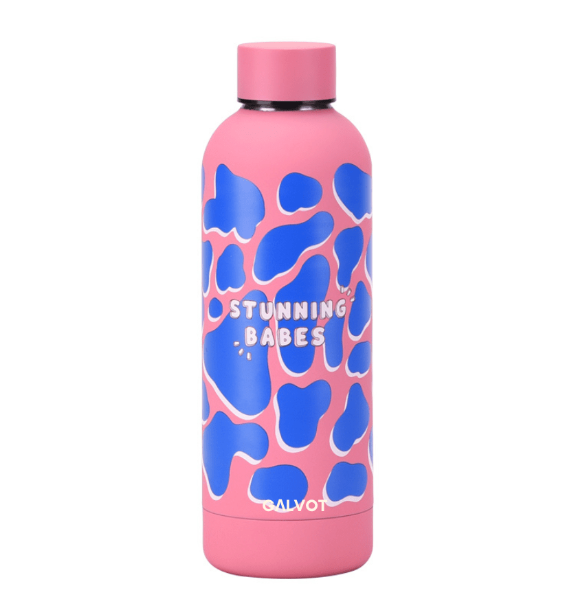 Gourde Isotherme 500 ML StyleTherm GeoGlow – Combinaison de style moderne et fonctionnalité.