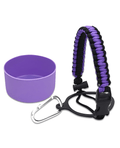 GALVOT Violet / Petite Ensemble Sangle de transport et botte de protection